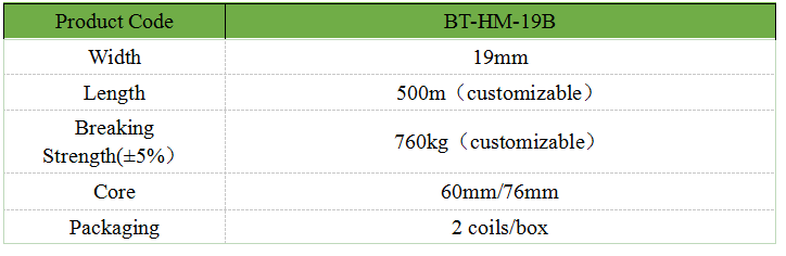 19mm Polyester Bale Strapping