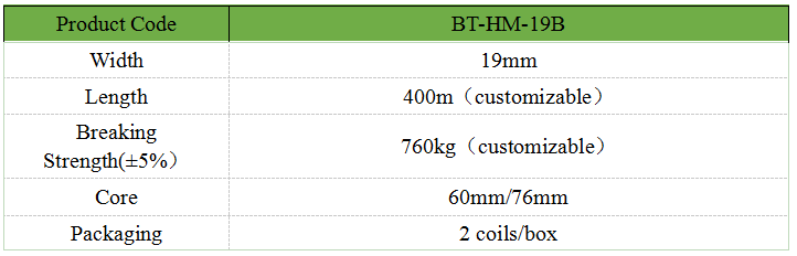 19mm Polyester Bale Strapping